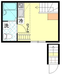 コンフォールブラン南蒲田の物件間取画像